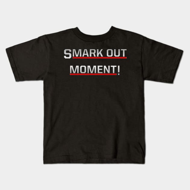 Smark Out Moment Logo (Silver v2 Square) Kids T-Shirt by Smark Out Moment